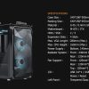 Casing VenomRX PRAVA Tempered Glass Side M-ATX 2x12CM ARGB FAN - Image 7